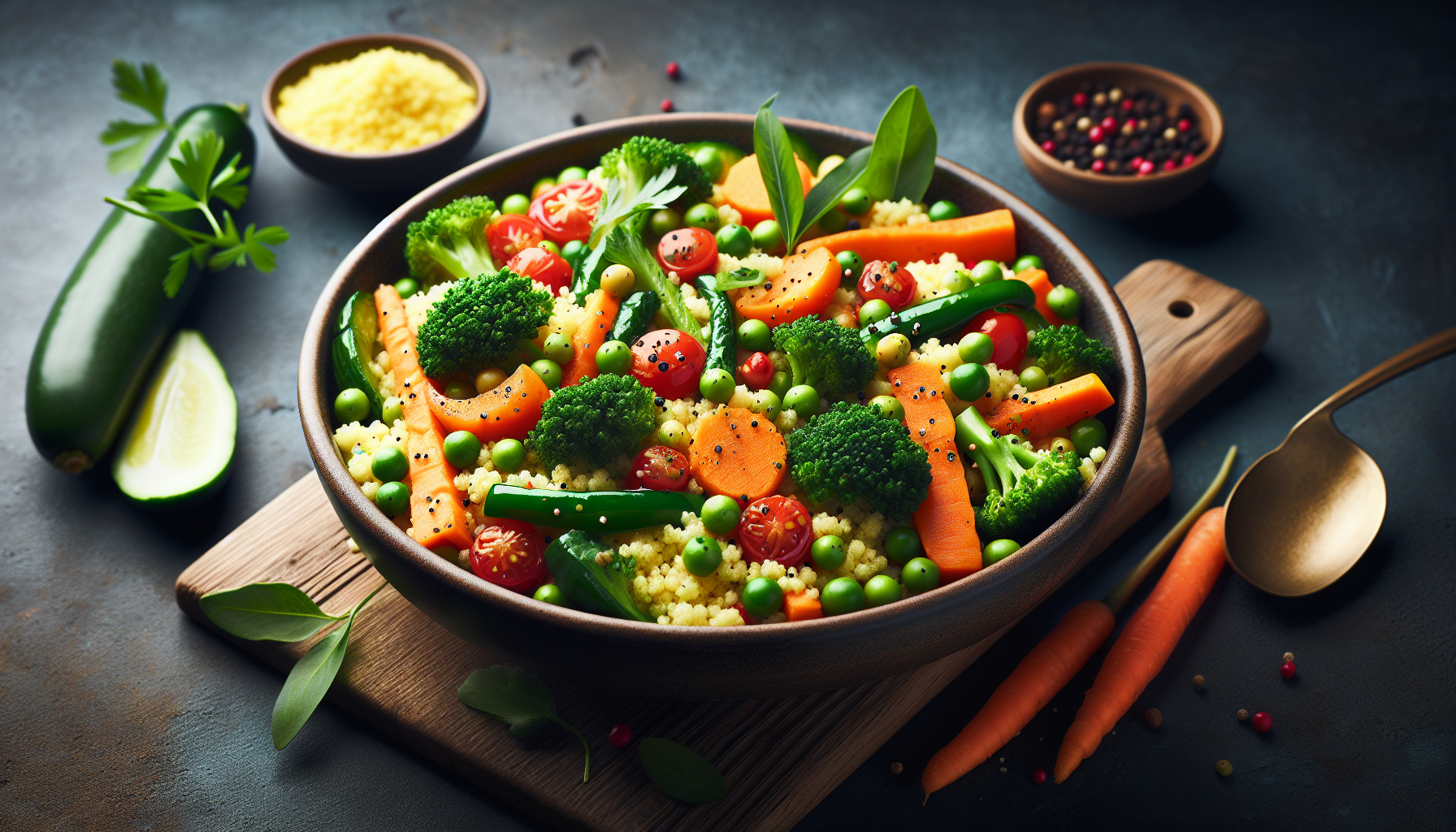 cous cous alle verdure